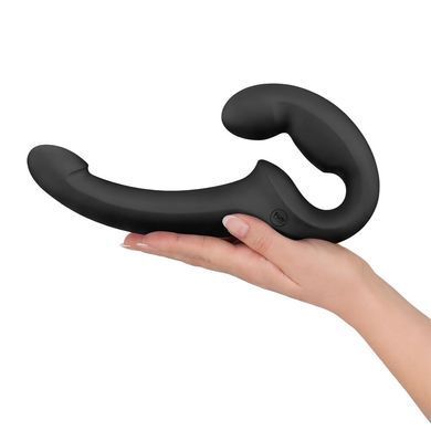Безремінний страпон Fun Factory SHARE LITE Black, регульований, полегшена модель &mdash; купити в інтим-бутику EroticToys