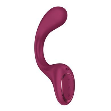 Вагінально-кліторальний вібратор Satisfyer G for Goddess 2 Wine Red, 2 мотори &mdash; купити в інтим-бутику EroticToys