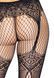 Колготки Leg Avenue Fishnet tights with back seam One size Black, задній шов, мереживо, сітка в інтим-бутику EroticToys