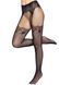 Колготки Leg Avenue Fishnet tights with back seam One size Black, задній шов, мереживо, сітка в інтим-бутику EroticToys