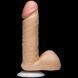 Фалоімітатор Doc Johnson The Realistic Cock 6 inch White - PVC, Vack-U-Lock, діаметр 4,3 см в інтим-бутику EroticToys