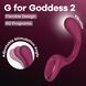 Вагінально-кліторальний вібратор Satisfyer G for Goddess 2 Wine Red, 2 мотори в інтим-бутику EroticToys