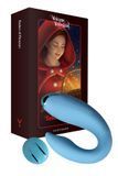 Вібратор для пар FairyGasm PleasureBerry blue, зарядний кейс, пульт ДК &mdash; купити в інтим-бутику EroticToys