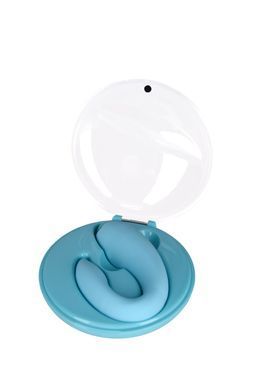 Вібратор для пар FairyGasm PleasureBerry blue, зарядний кейс, пульт ДК &mdash; купити в інтим-бутику EroticToys