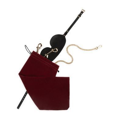 Набір для BDSM Bedroom Fantasies: Bondage Suitcase 13 Pcs - Cow Leather &mdash; купити в інтим-бутику EroticToys