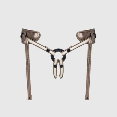 Трусики для страпону Strap-On-Me Leatherette Harness DESIROUS - NEW DESIGN &mdash; купити в інтим-бутику EroticToys