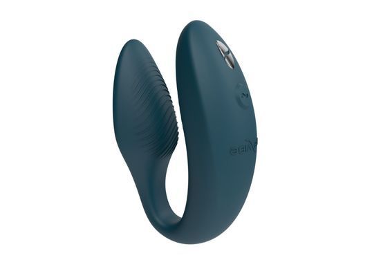 Смарт-вібратор для пар We-Vibe Sync 2 Green Velvet, 10 віброрежимів, пульт ДК &mdash; купити в інтим-бутику EroticToys