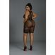Сукня-бодістокінг Moonlight Plus Model 06 XL-XXXL Black в інтим-бутику EroticToys