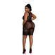 Сукня-бодістокінг Moonlight Plus Model 06 XL-XXXL Black в інтим-бутику EroticToys