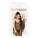 Сукня в підлогу з люрексовою ниткою і стрінгами Penthouse - Love on Fire Black S/M в інтим-бутику EroticToys