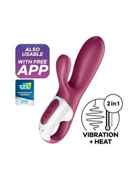 Смарт вібратор-кролик із підігрівом Satisfyer Hot Bunny &mdash; купити в інтим-бутику EroticToys