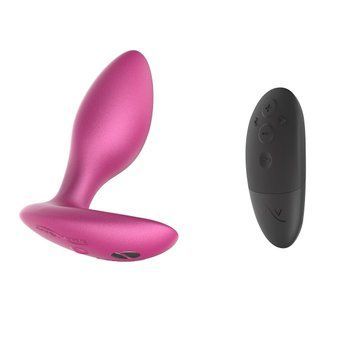 Анальна смарт-вібропробка We-Vibe Ditto+ Cosmic Pink, 10 режимів, пульт ДК &mdash; купити в інтим-бутику EroticToys