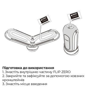 Вібромастурбатор Tenga Flip Zero Electronic Vibration White, змінна інтенсивність, розкладний &mdash; купити в інтим-бутику EroticToys