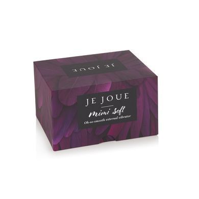 Преміум вібромасажер Je Joue - Mimi Soft Black, м'який кінчик, глибока вібрація, 12 режимів &mdash; купити в інтим-бутику EroticToys