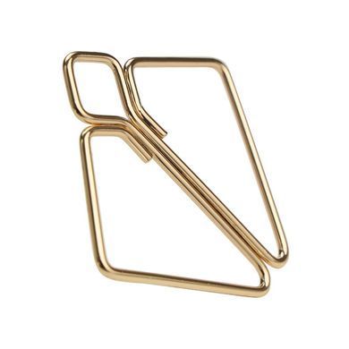 Затискачі для сосків LOCKINK Minimalism Nipple Clamps, золотисті &mdash; купити в інтим-бутику EroticToys