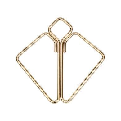 Затискачі для сосків LOCKINK Minimalism Nipple Clamps, золотисті &mdash; купити в інтим-бутику EroticToys
