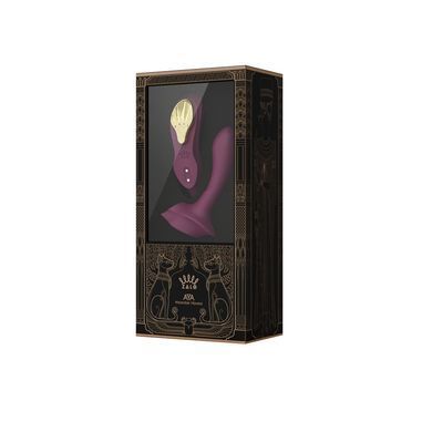Смарт-вібратор у трусики Zalo - AYA Velvet Purple, насадка та пульт ДК &mdash; купити в інтим-бутику EroticToys