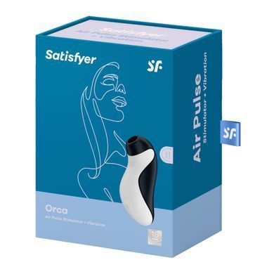 Замовити анонімно: Вакуумний стимулятор з вібрацією Satisfyer Orca Вакуумний стимулятор з вібрацією Satisfyer Orca — купити в інтим-бутику EroticToys