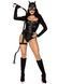 Еротичний костюм кішечки Leg Avenue Fierce Feline XS, боді, пояс з підв&rsquo;язкою, маска кішки в інтим-бутику EroticToys