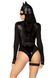 Еротичний костюм кішечки Leg Avenue Fierce Feline XS, боді, пояс з підв&rsquo;язкою, маска кішки в інтим-бутику EroticToys