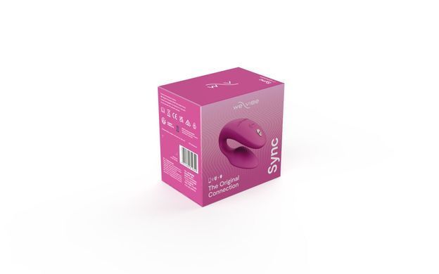 Смарт-вібратор для пар We-Vibe Sync 2 Rose, 10 віброрежимів, пульт ДК &mdash; купити в інтим-бутику EroticToys