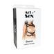 Портупея жіноча шкіряна Art of Sex - Leather Sheron L-2XL, чорна в інтим-бутику EroticToys