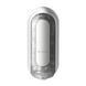 Вібромастурбатор Tenga Flip Zero Electronic Vibration White, змінна інтенсивність, розкладний в інтим-бутику EroticToys