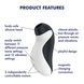 Вакуумний стимулятор з вібрацією Satisfyer Orca в інтим-бутику EroticToys