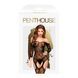 Бодістокінг з флористично-геометричним орнаментом Penthouse - Top-Notch Black S/L в інтим-бутику EroticToys