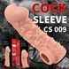 Насадка на член Kokos Cock Sleeve CS 009 L в інтим-бутику EroticToys