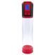Автоматична вакуумна помпа Men Powerup Passion Pump Red, LED-табло, перезаряджувана, 8 режимів в інтим-бутику EroticToys